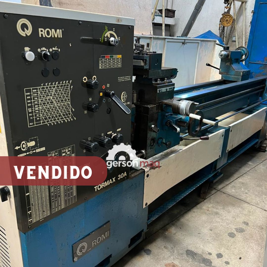 TORNO MECANICO ROMI TORMAX A 520 X 2000 mm